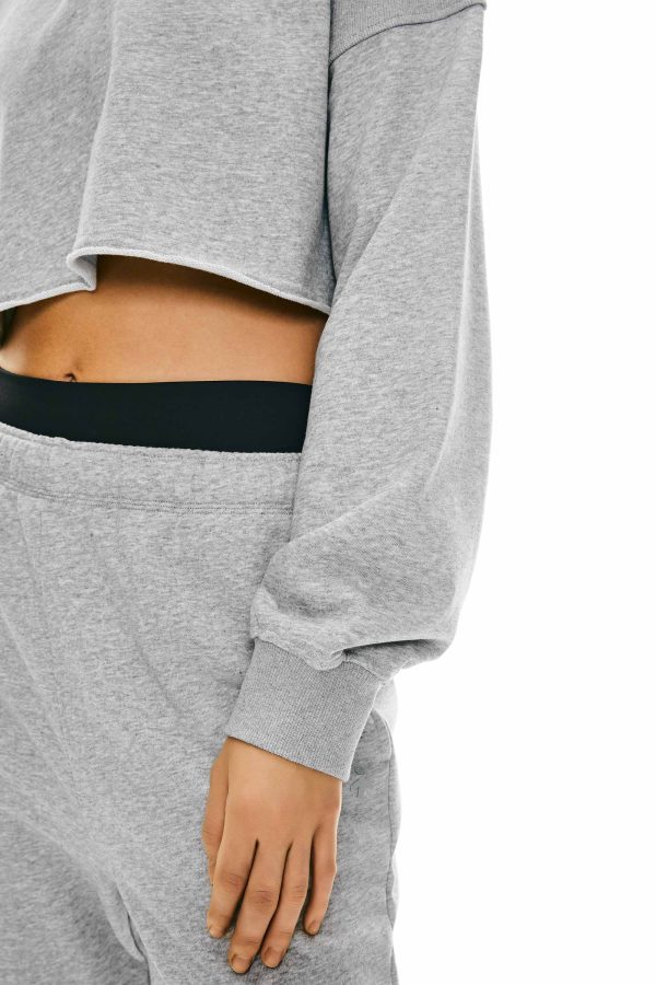 Half Zip Crop Sweatshirts - Image 10
