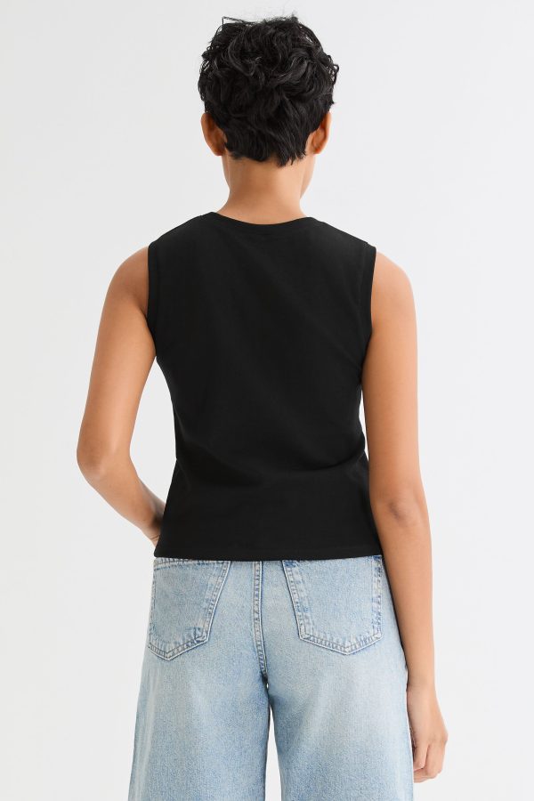 High Neck Tank Tops Sleeveless Workout - Image 3