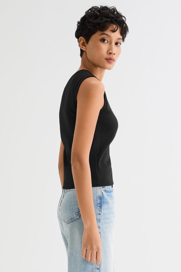 High Neck Tank Tops Sleeveless Workout - Image 5