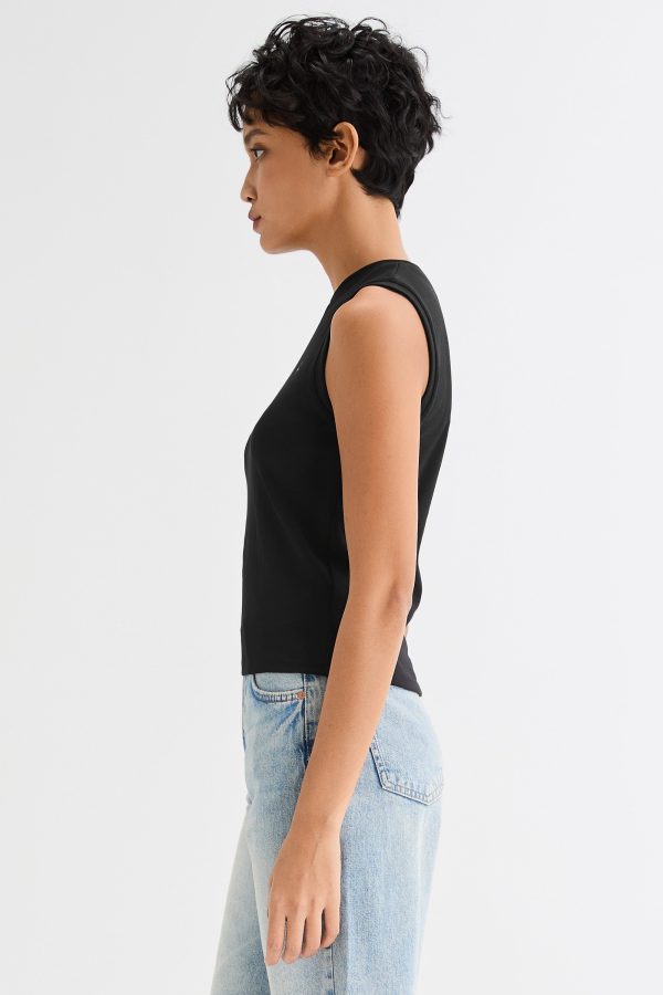 High Neck Tank Tops Sleeveless Workout - Image 7
