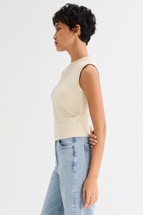 High Neck Tank Tops Sleeveless Workout - Image 13