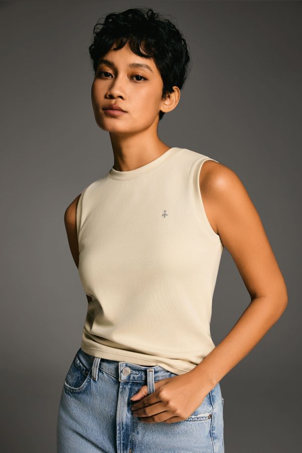 High Neck Tank Tops Sleeveless Workout - Image 19