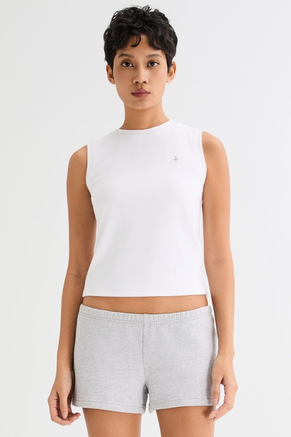 High Neck Tank Tops Sleeveless Workout - Image 20