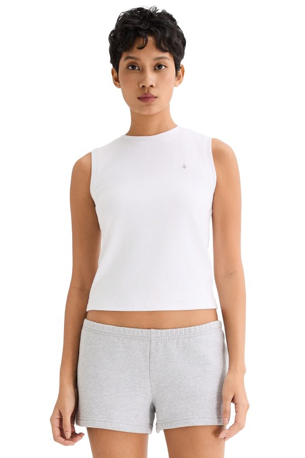 High Neck Tank Tops Sleeveless Workout - Image 21