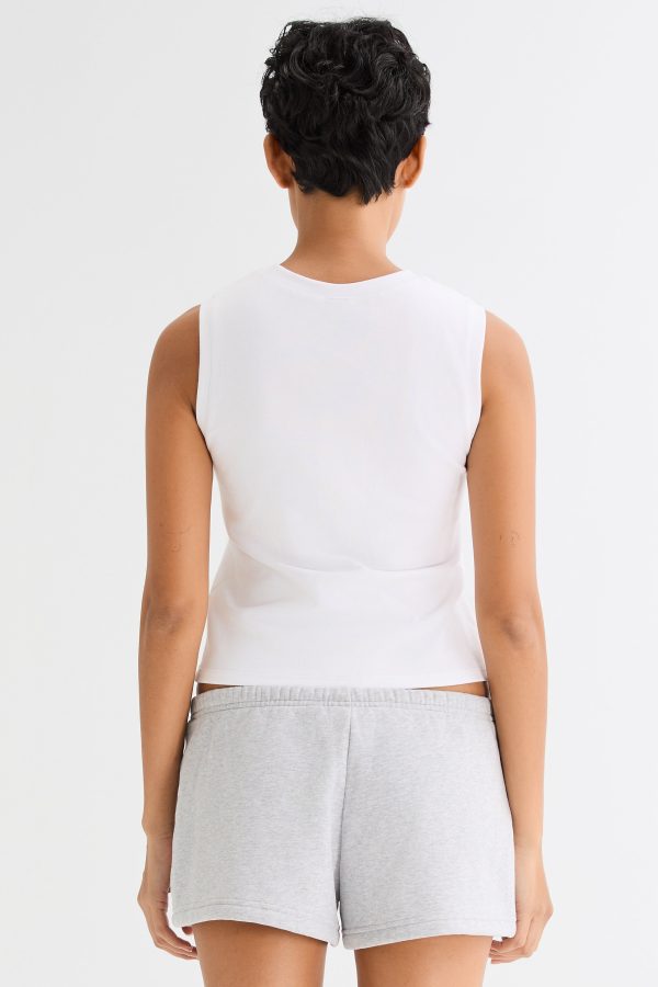 High Neck Tank Tops Sleeveless Workout - Image 24