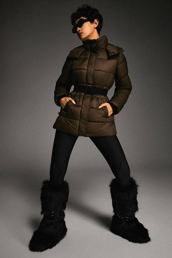 Hooded Quilted Everyday Lyrella Puffer Jacket - Image 17