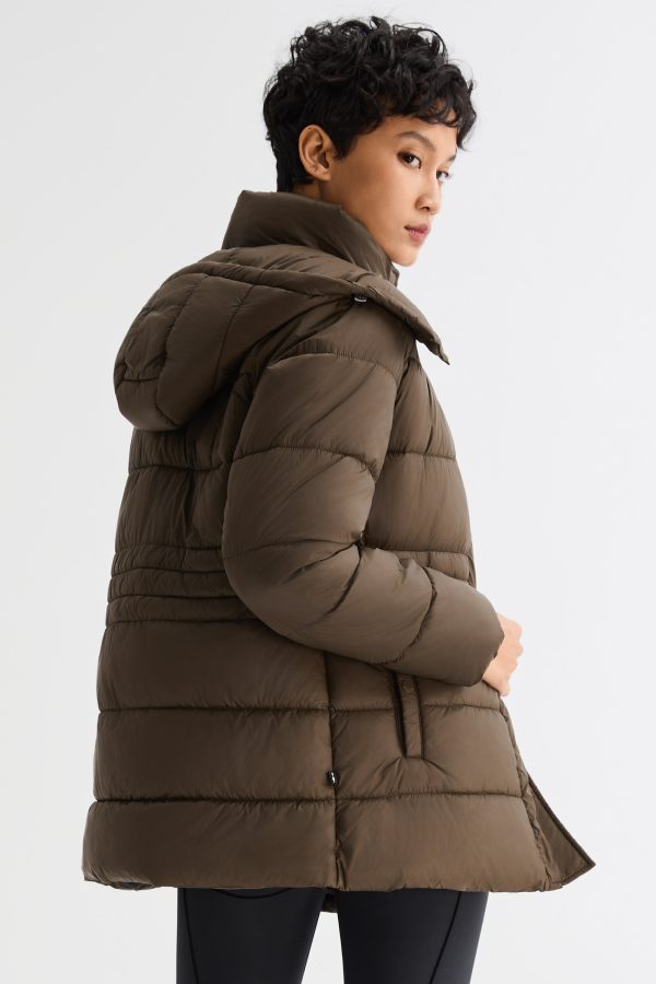 Hooded Quilted Everyday Lyrella Puffer Jacket - Image 15