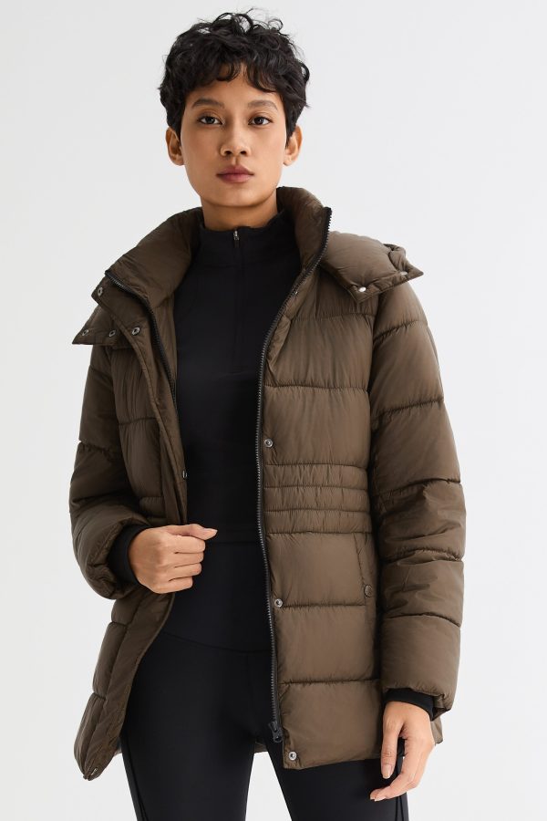 Hooded Quilted Everyday Lyrella Puffer Jacket - Image 16
