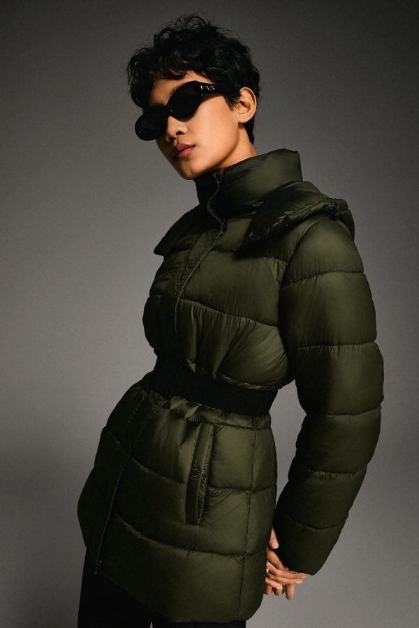 Hooded Quilted Everyday Lyrella Puffer Jacket - Image 28
