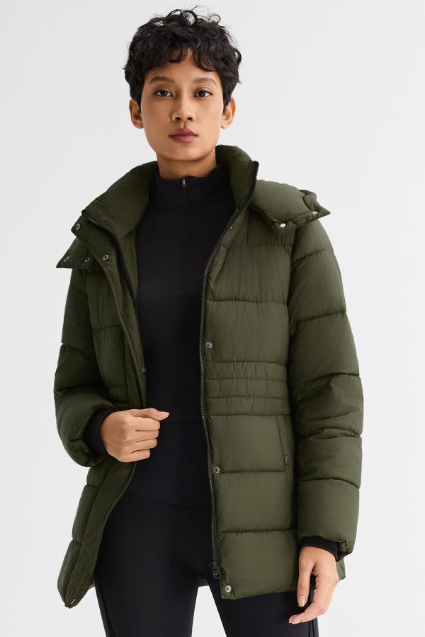 Hooded Quilted Everyday Lyrella Puffer Jacket - Image 23