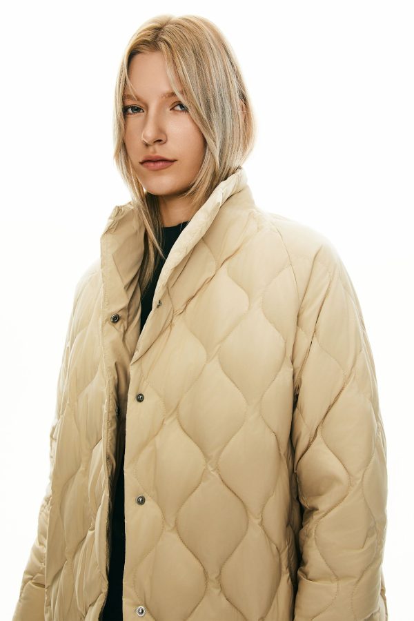 Lightweight Long-Sleeve Down Puffer Jacket - Image 36