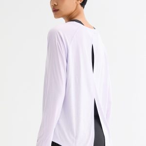 Workout Long Sleeve Tops Lightweight - UV Protection