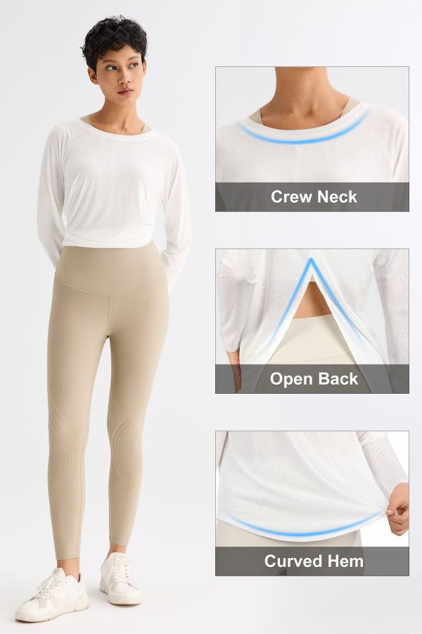 Workout Long Sleeve Tops Lightweight - UV Protection - Image 34