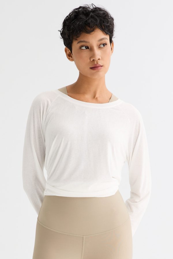 Workout Long Sleeve Tops Lightweight - UV Protection - Image 28
