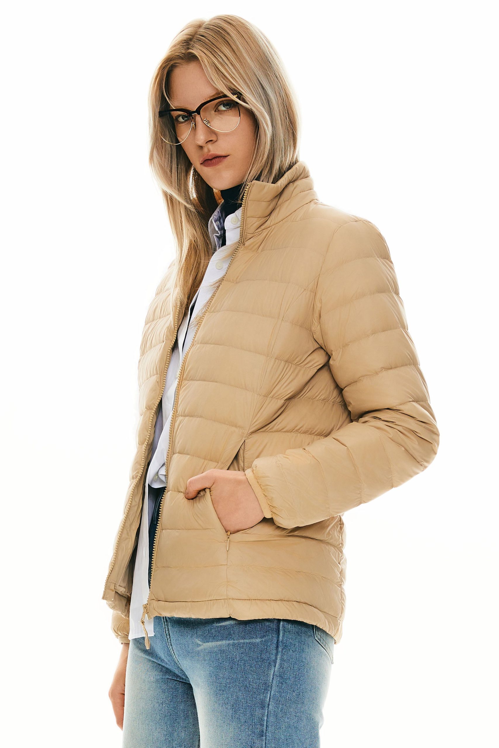 Lightweight Quilted Packable Down Jacket - Image 22