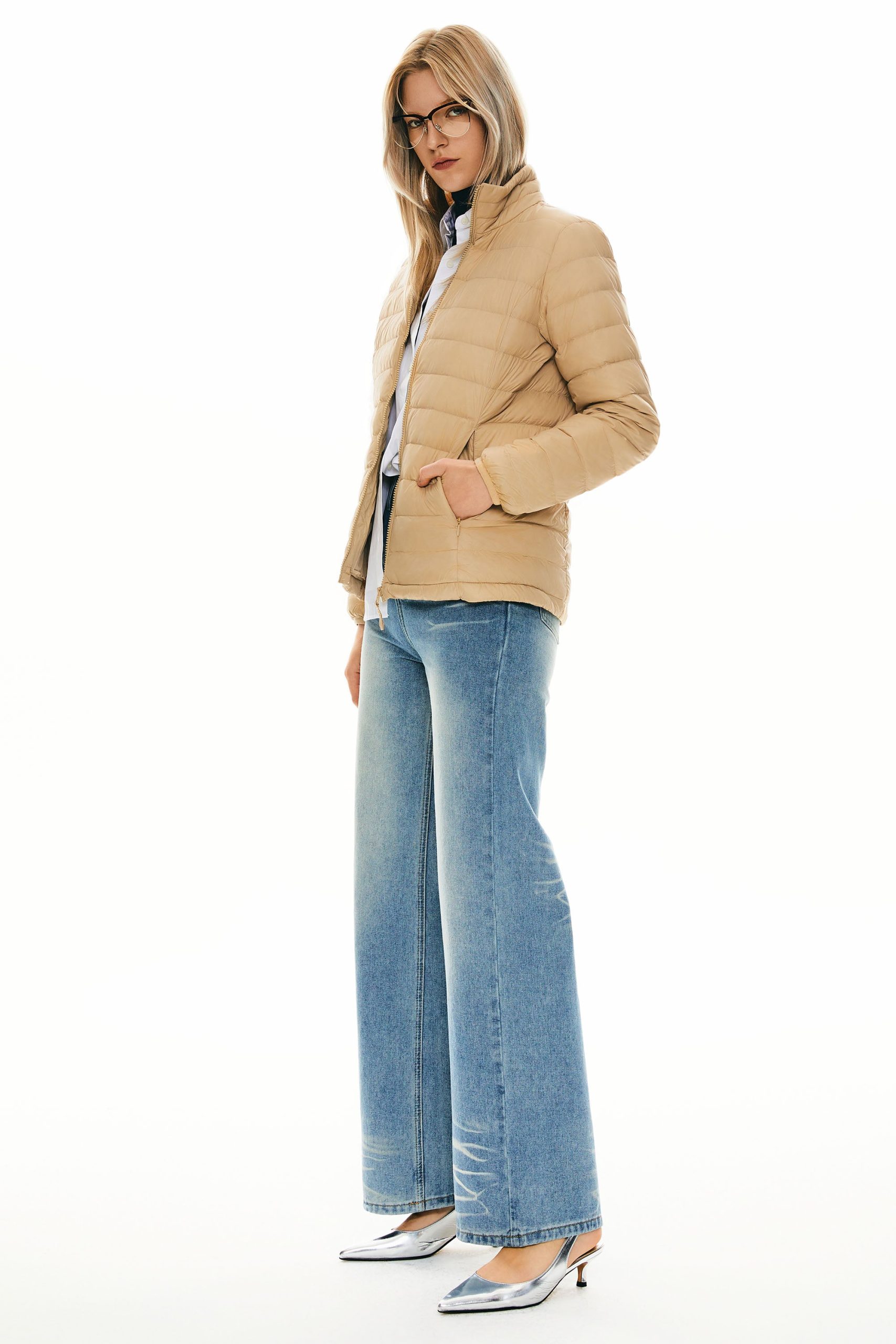 Lightweight Quilted Packable Down Jacket - Image 21