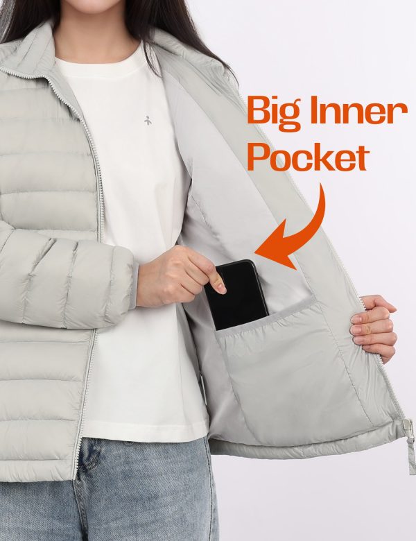 Lightweight Quilted Packable Down Jacket - Image 57