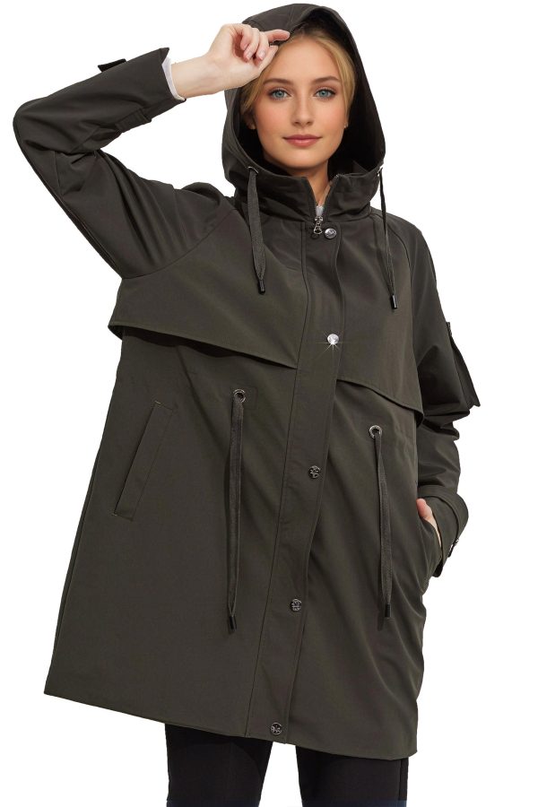 Long Hooded Windbreaker - Image 8