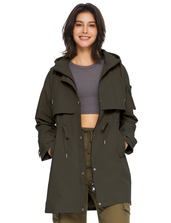 Long Hooded Windbreaker - Image 5