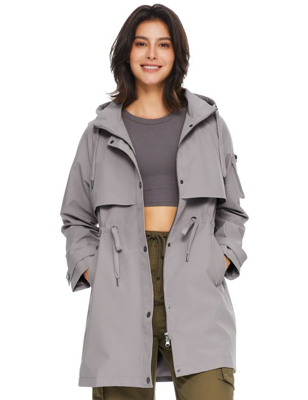 Long Hooded Windbreaker - Image 11