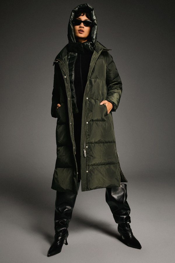 Long Maxi Puffer Thickened Down Jacket - Image 22