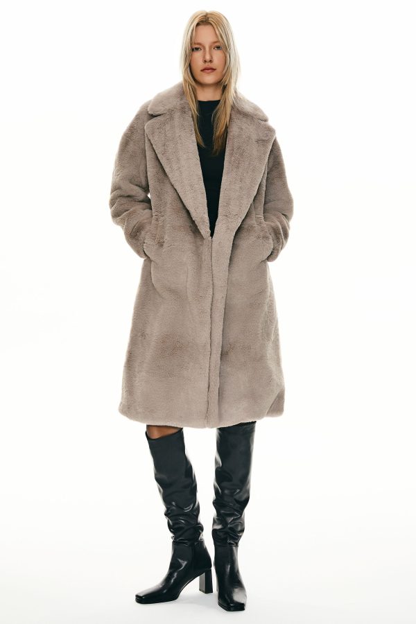 Long Sherpa Teddy Coat - Image 5