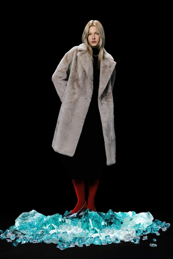 Long Sherpa Teddy Coat - Image 10
