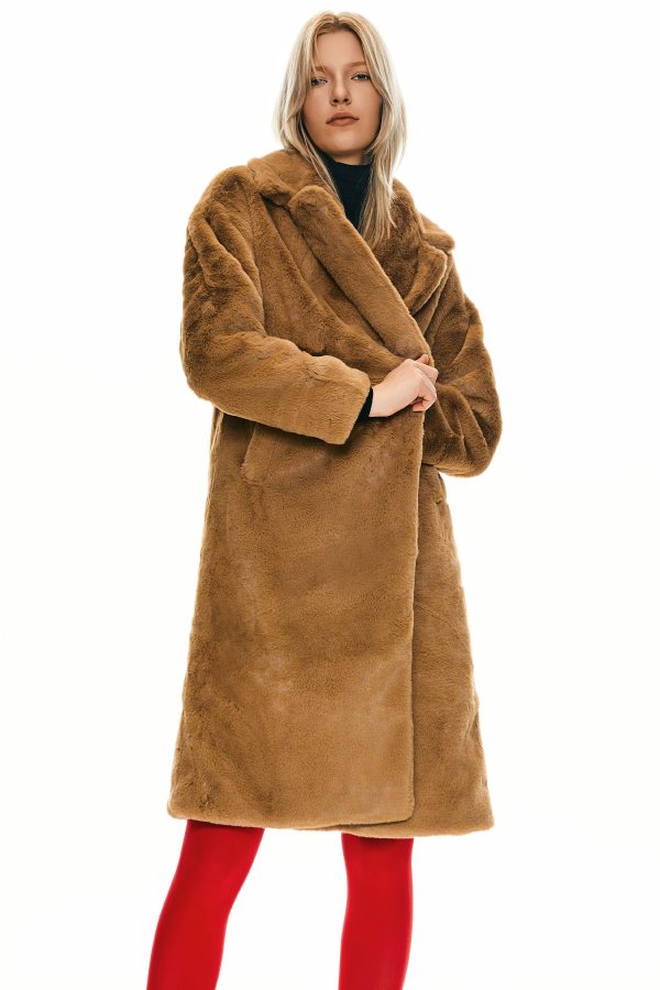Long Sherpa Teddy Coat - Image 20