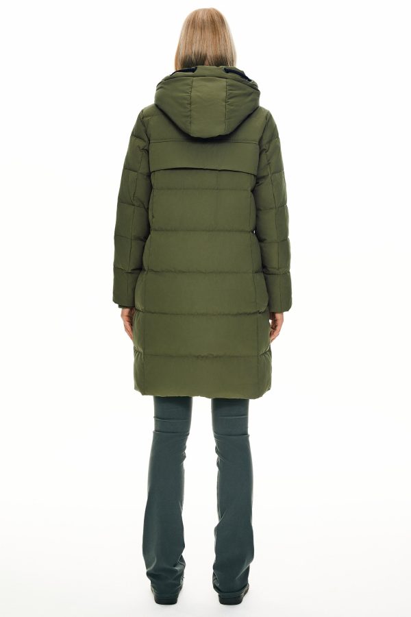 Long Thickened Hooded Down Jacket - Image 11