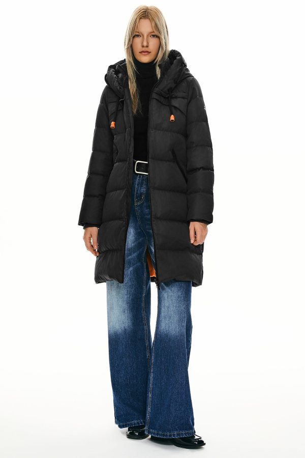 Long Thickened Hooded Down Jacket - Image 13