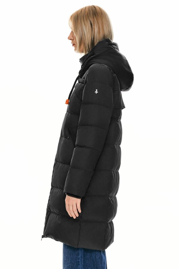 Long Thickened Hooded Down Jacket - Image 15