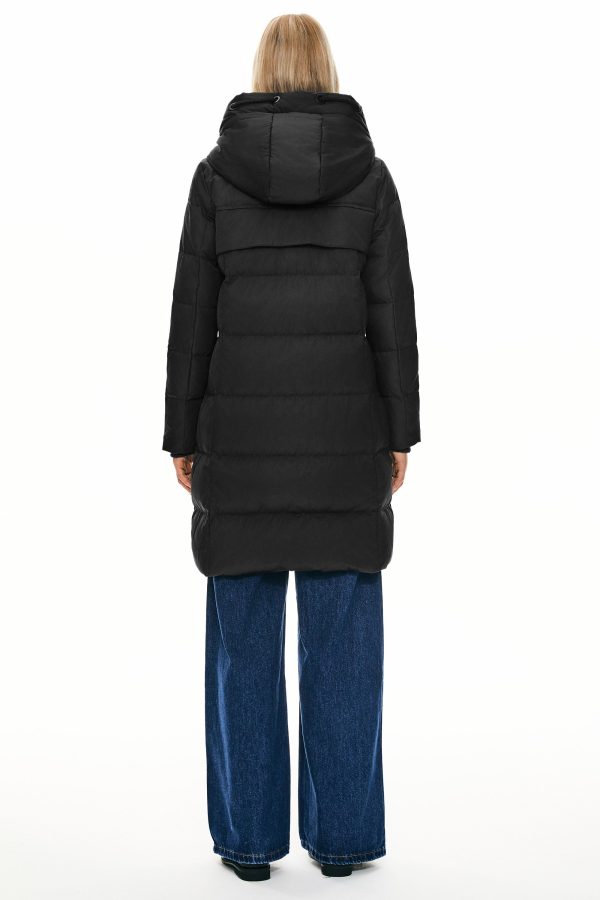 Long Thickened Hooded Down Jacket - Image 16