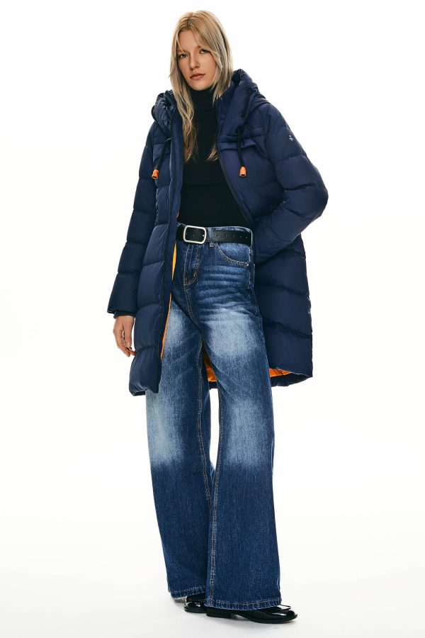 Long Thickened Hooded Down Jacket - Image 26