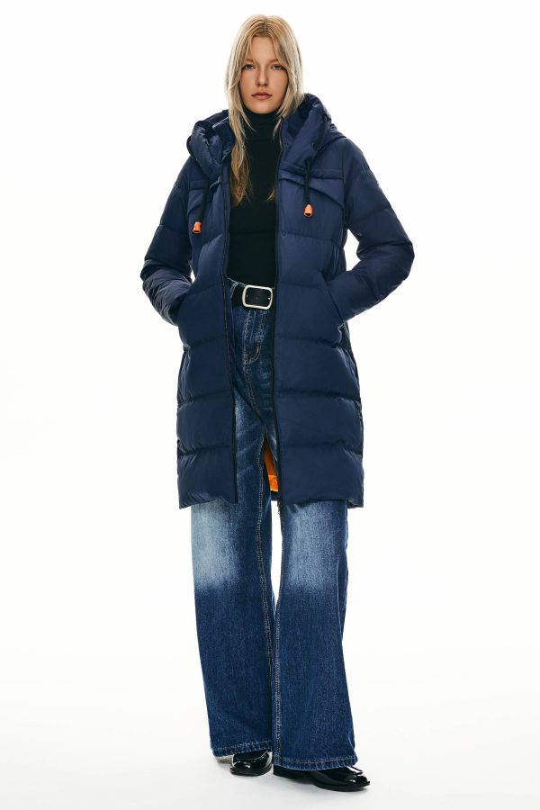 Long Thickened Hooded Down Jacket - Image 24