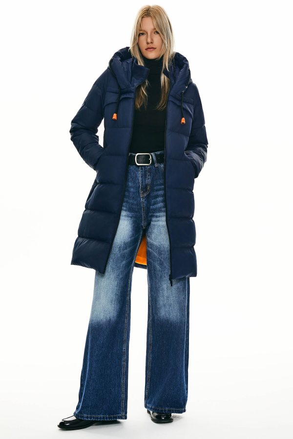 Long Thickened Hooded Down Jacket - Image 22