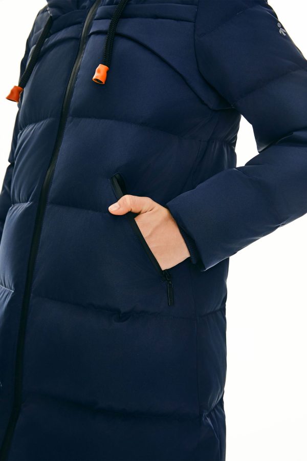 Long Thickened Hooded Down Jacket - Image 32