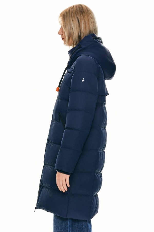 Long Thickened Hooded Down Jacket - Image 29