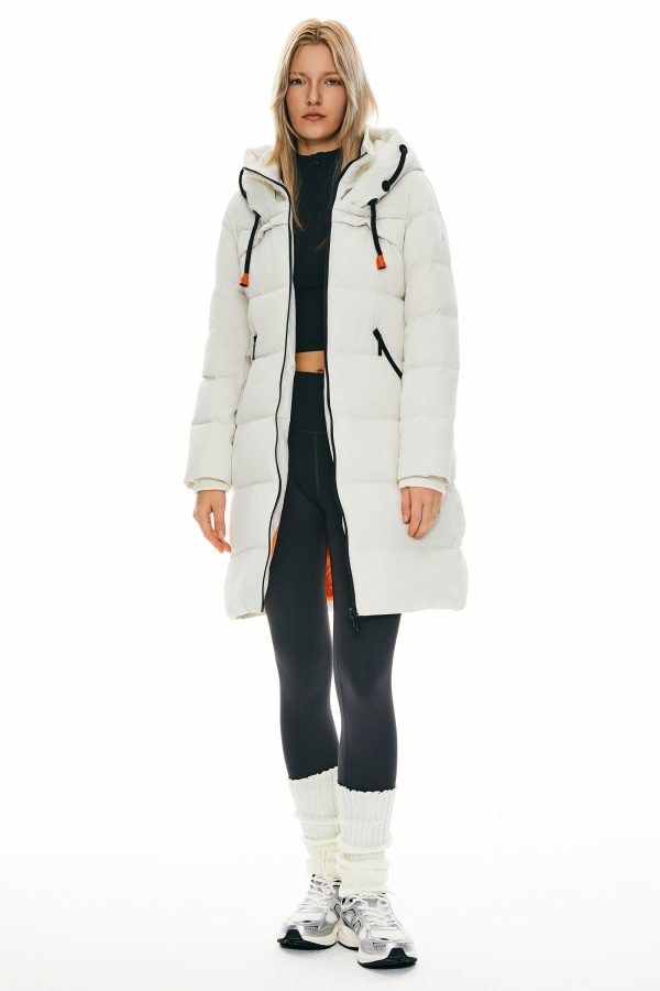 Long Thickened Hooded Down Jacket - Image 34