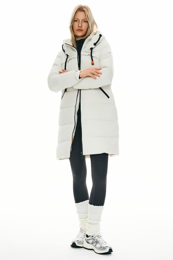 Long Thickened Hooded Down Jacket - Image 39
