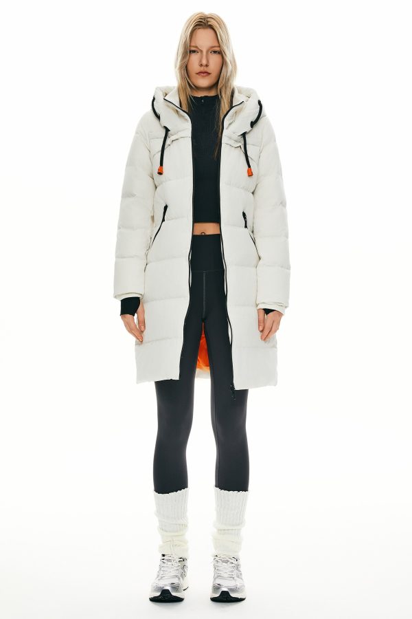 Long Thickened Hooded Down Jacket - Image 41