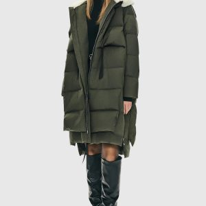 Long Winter Down Puffer Jacket