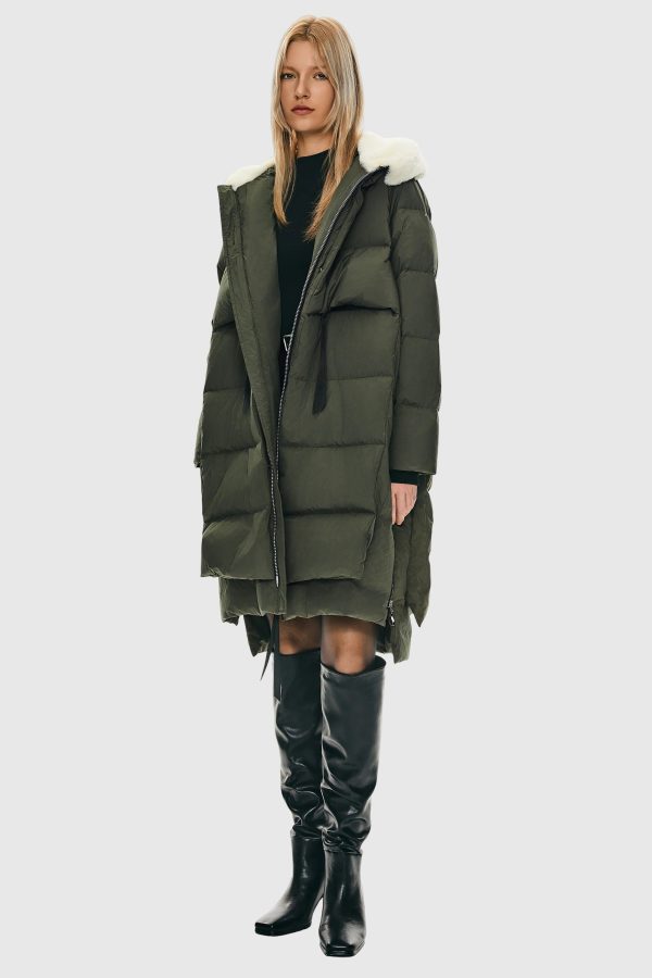 Long Winter Down Puffer Jacket