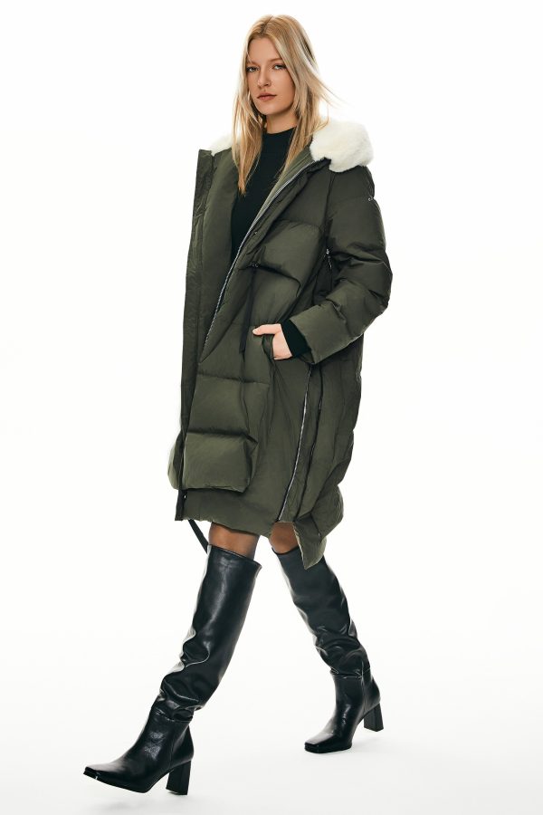 Long Winter Down Puffer Jacket - Image 4