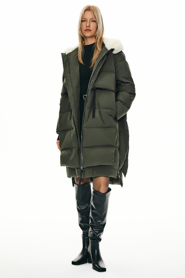 Long Winter Down Puffer Jacket - Image 3