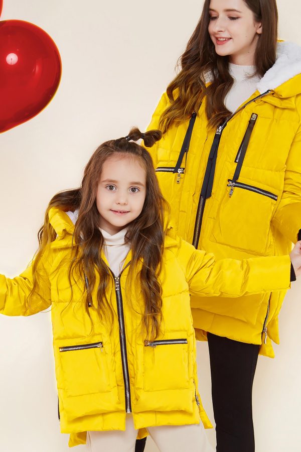 092 Classics Kids Thickened Hooded Down Coat - Image 24