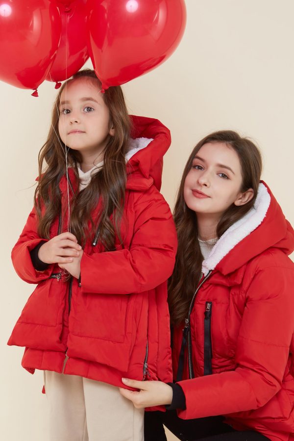 092 Classics Kids Thickened Hooded Down Coat - Image 12