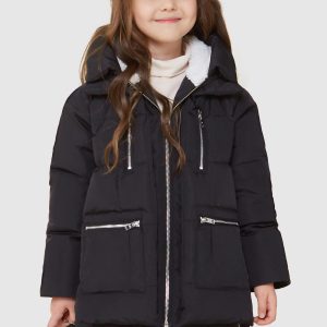 092 Classics Kids Thickened Hooded Down Coat