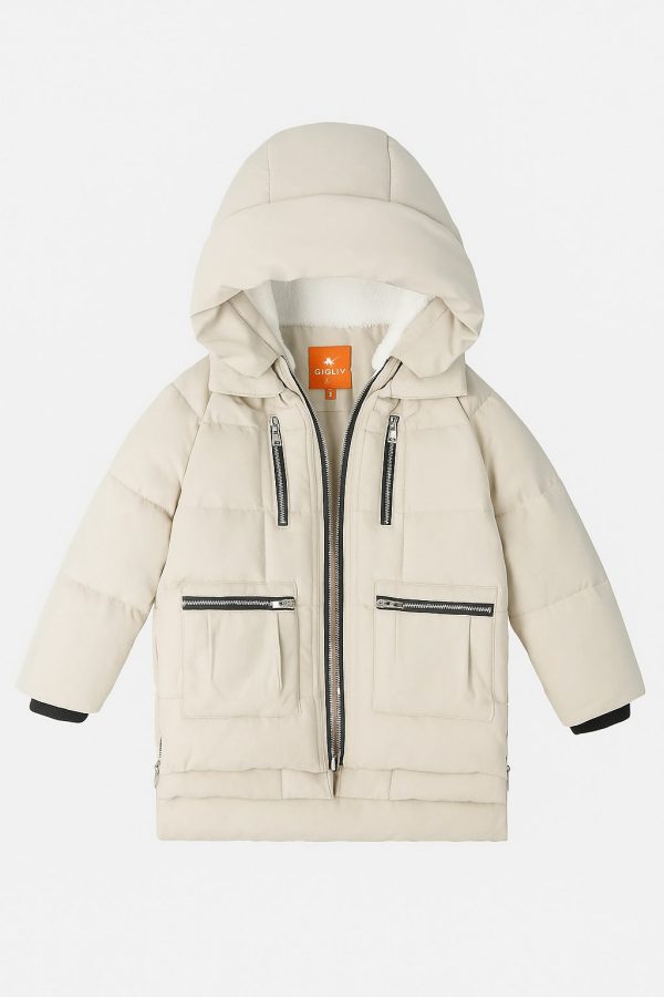 092 Classics Kids Thickened Hooded Down Coat - Image 15