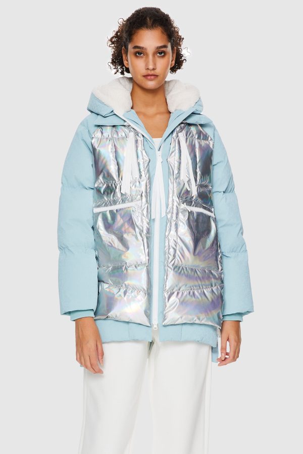 092 Colorlay Chrome Down Jacket - Image 2
