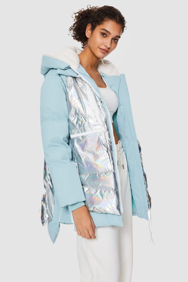 092 Colorlay Chrome Down Jacket - Image 3
